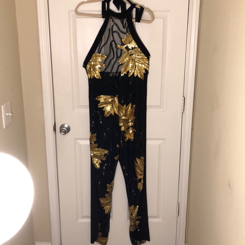 Glitter Jump Suit